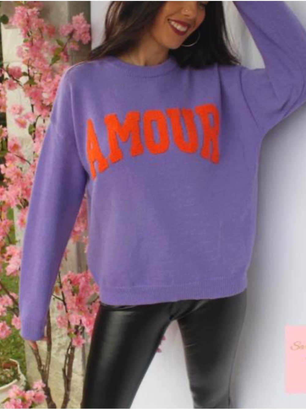 Easy Clothes AMOUR sweater